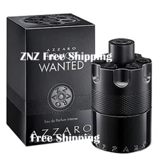Azzaro. The Most Wanted 3.3 oz EDP Intense Cologne for MenNew In Boxs