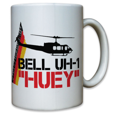 Bell UH-1 HUEY Hubschrauber Heeresflieger Pilot Helicopter - Tasse #10134 