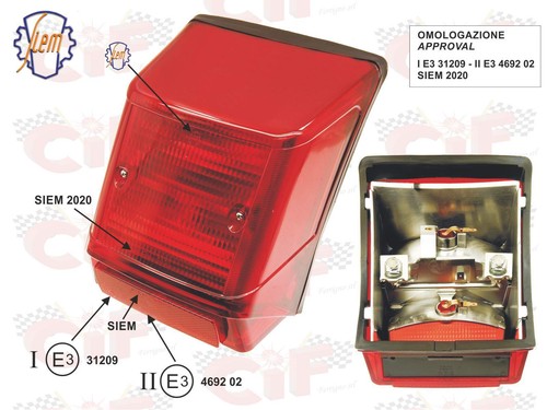 Vespa 50 PK Scheinwerfer Komplett Mit Lampenhalterung - Vorderer Scheinwerfer