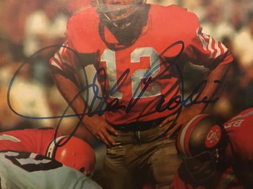 JOHN BRODIE SIGNED 1971 SPORTS ILLUSTRATED / SAN FRANCISCO 49ERS QB/CANDLESTICK - Picture 2 of 2