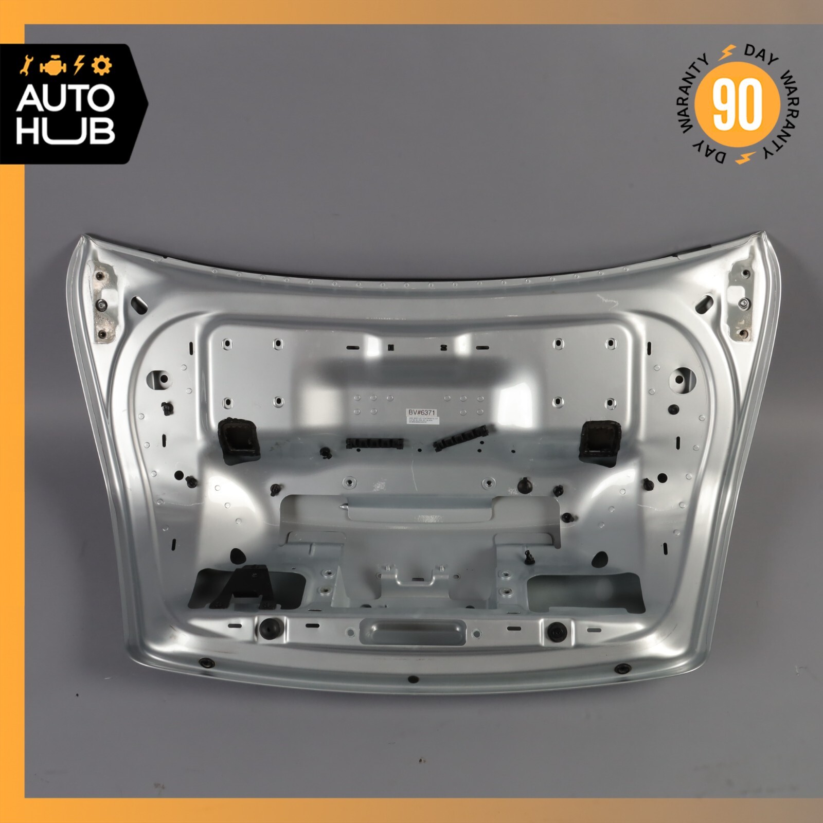 03-10 Bentley Continental GT Coupe Trunk Lid Panel Assembly Silver OEM