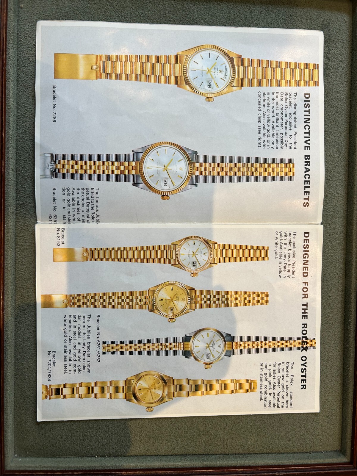 1971 Rolex Oyster Perpetual Brochure - Authentic Collectible image 2