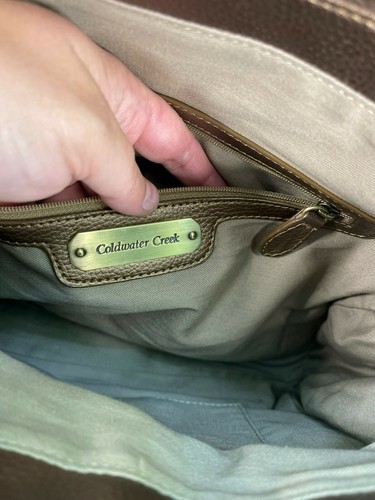 Coldwater Creek Bronze Metallic Handbag - Picture 12 of 12