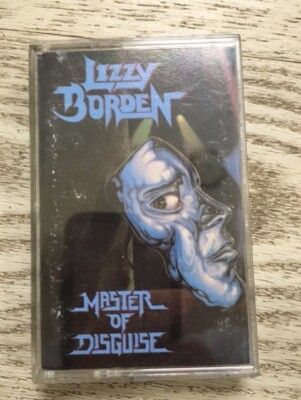 Vintage 1989 Cassette Tape Lizzy Borden Master Of Disguise Metal Blade ...