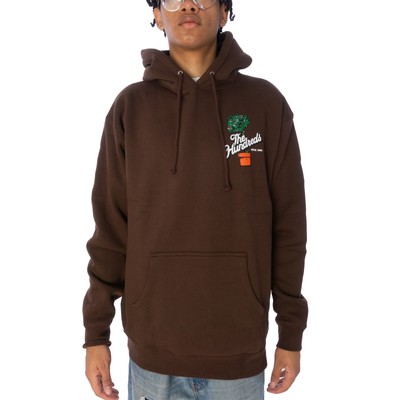 The Hundreds Rooted Slant Hoodie Gerren Kapuzenpullover saddle 46557