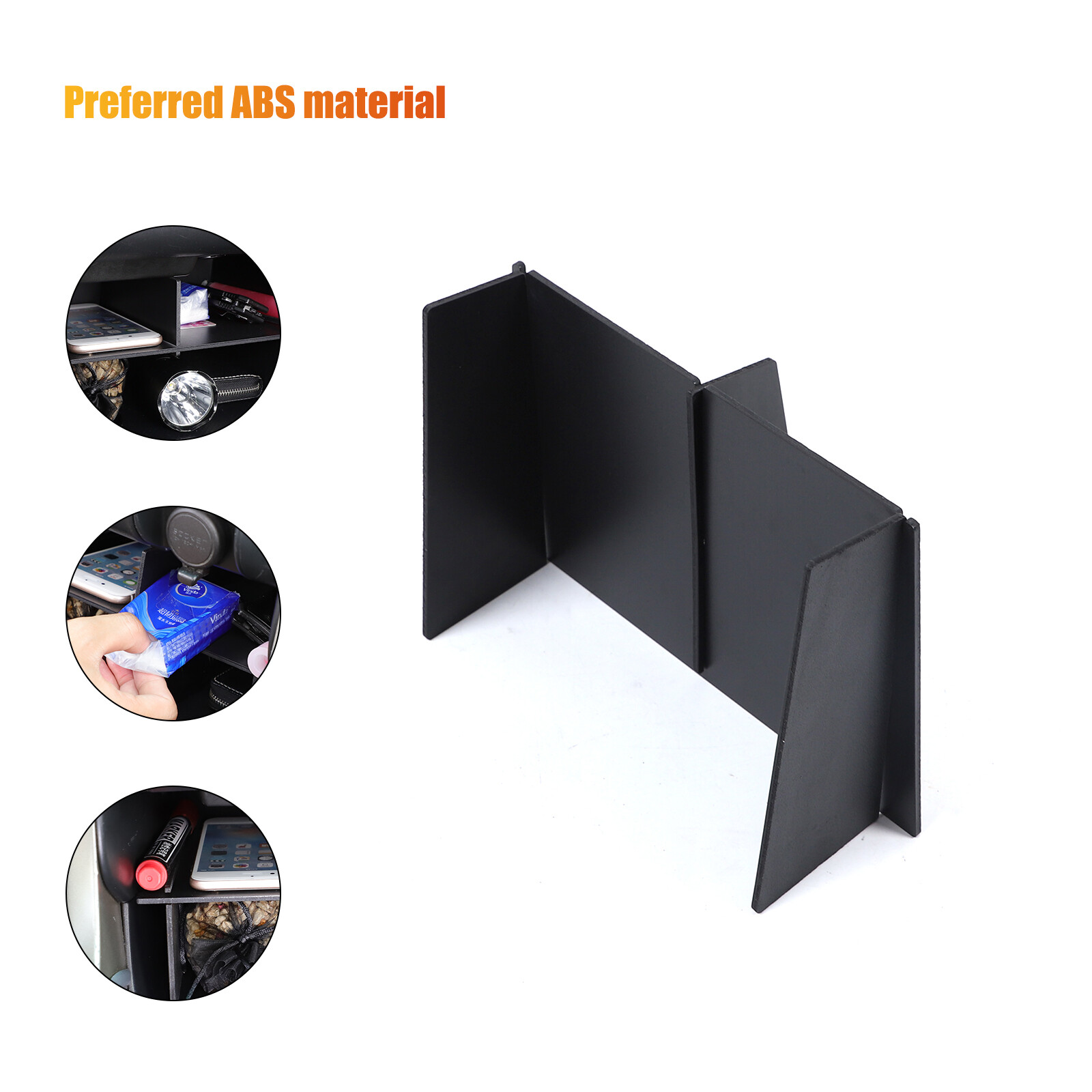 Center Console Dash Storage Box Tray Insert Divider For Honda Pilot 2003-2008