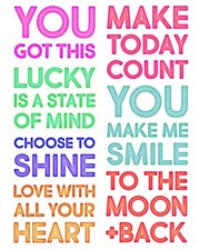 New Retired Sizzix Thinlits 7pc Bold Text 2 665925 Retail 34.99 by Tim Holtz