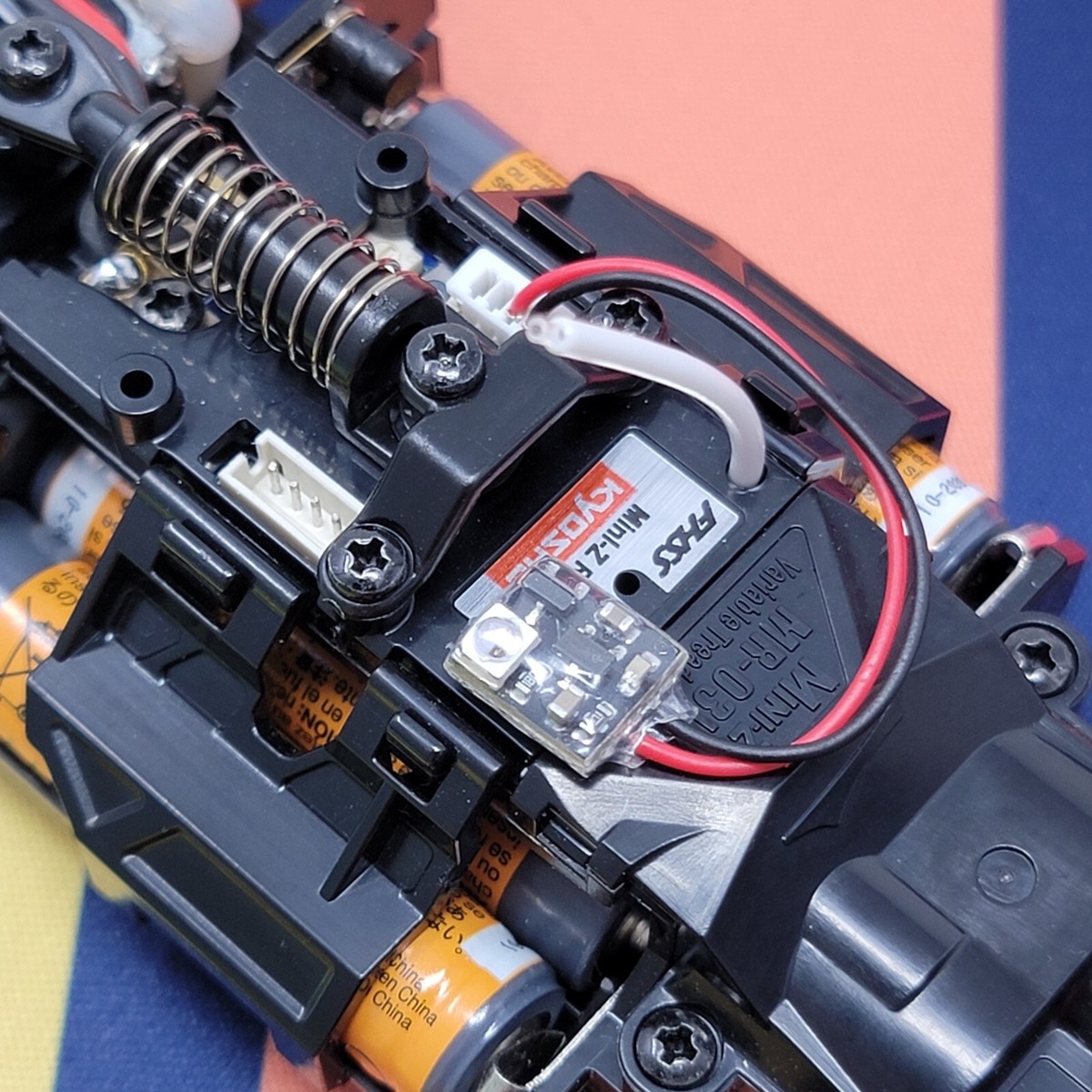 EasyLap Compatible IR Transponder for Mini-Z RC Cars - With JST