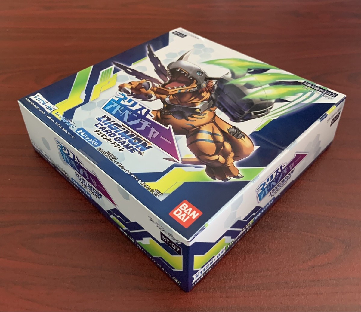 DIGIMON CARD GAME BT7 BT-07 NEXT ADVENTURE JAPANESE BOOSTER BOX (24 PACKS)