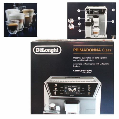 De'longhi Kaffeevollautomat Primadonna Class Ecam 550.85.ms Silber Delonghi ECAM 550.85.MS PrimaDonna Class Kaffeevollautomat Silber One