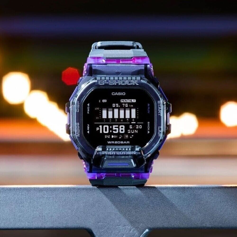 Casio G-SHOCK Black/Purple Men's Watch - GBD200SM-1A6 for Casio G-SHOCK Black/Purple Men's Watch - GBD200SM-1A6 for