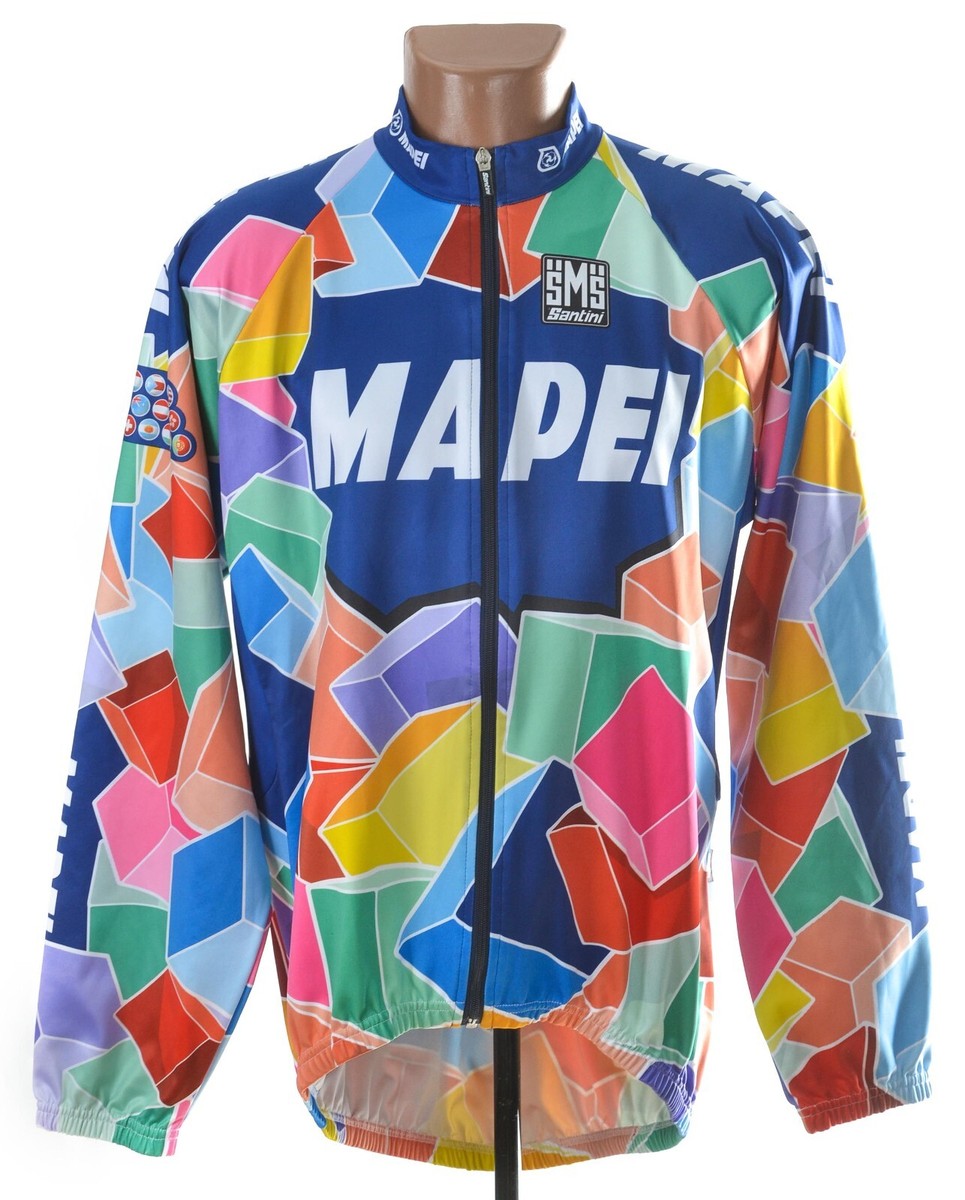 Mapei Santini Cycling Uk MAPEI TEAM CYCLING VELO JACKET SANTINI SIZE L