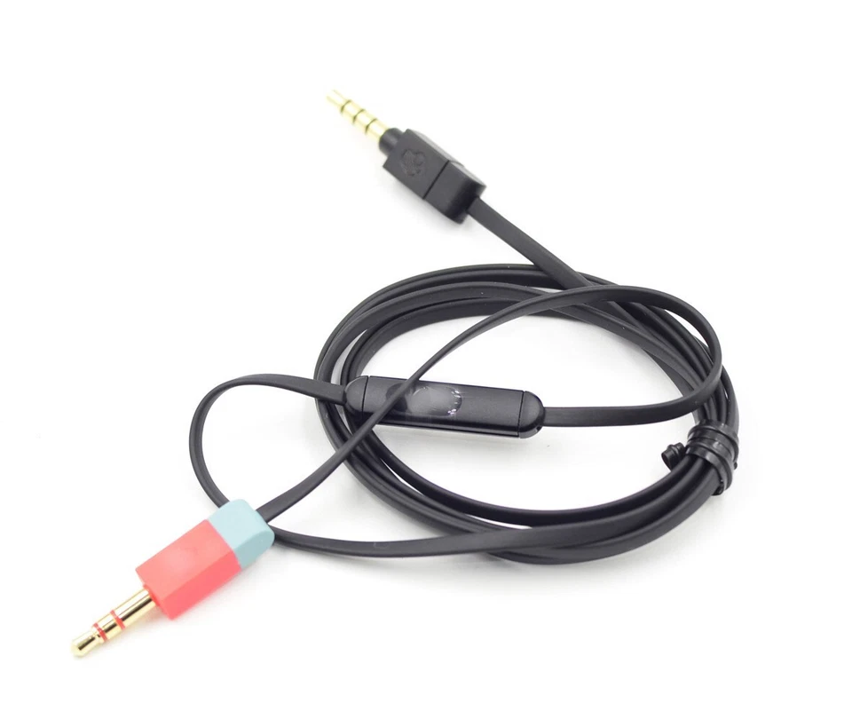 Cable de audio Jack de 3,5 mm con cable remoto para auriculares inalámbricos Skullcandy Crusher Foto 4 de 4