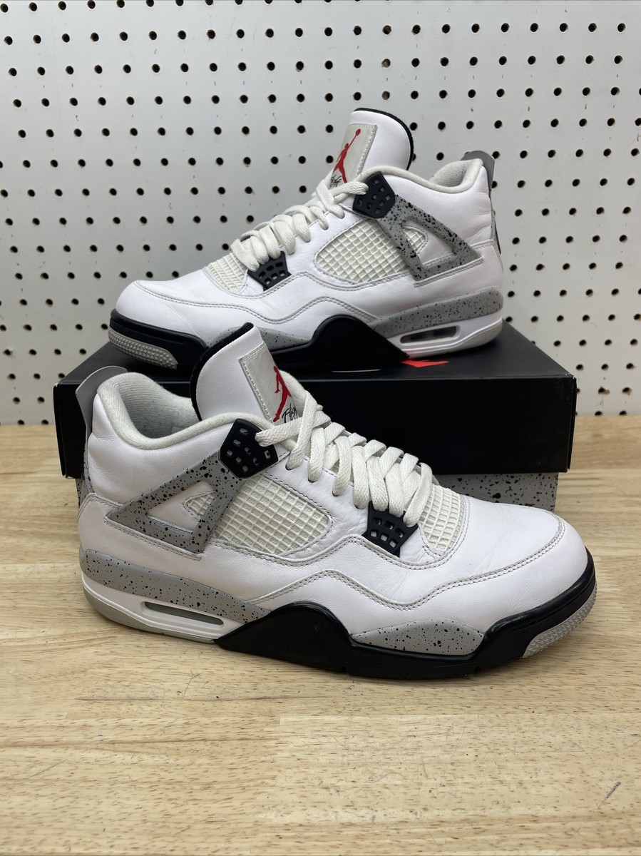Air Jordan 4 /Cement/2016年版/26.5cm Nike Air Jordan 4 Retro OG White Cement 2016 Mens Size 14