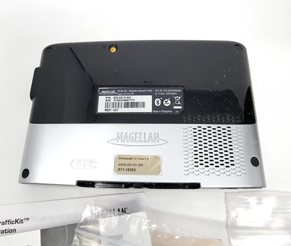 Magellan Maestro 4250 4.3" GPS Navigator Touchscreen Bluetooth Preloaded Maps - Image 4 of 4