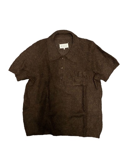 Maison Margiela / 半袖シャツ/50/レーヨン/BRW/S50DR0006 Maison Margiela/Short Sleeve Shirt/Size 50/Rayon/Brown/S50DR0006
