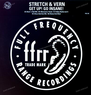 Stretch & Vern - Get Up! Go Insane! 2Maxi (VG+/VG+) '