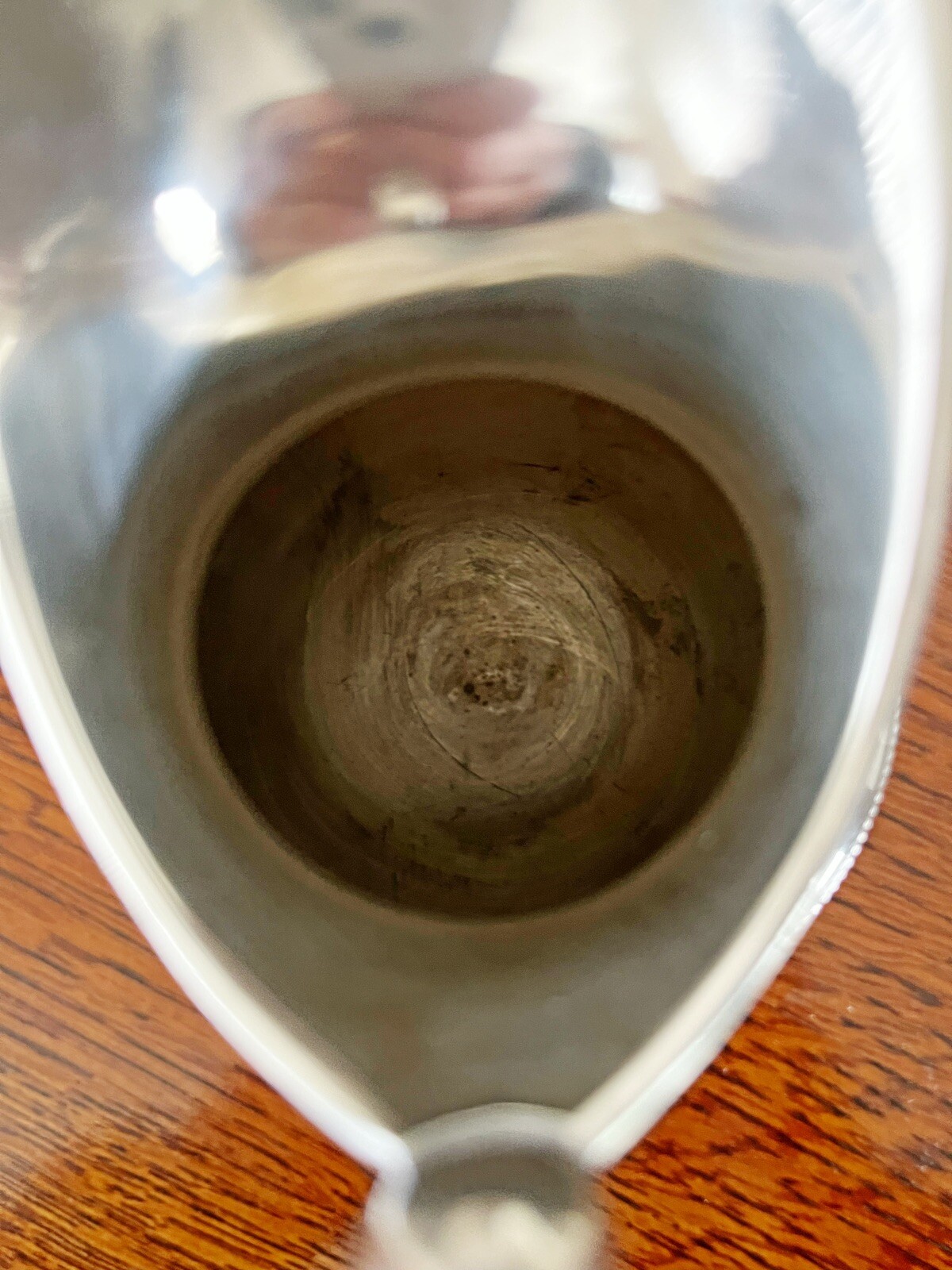 Rare Antique Redfield And Rice Silverplate Small Pedistal Pitcher