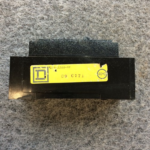 Square D Q2M2200MT 200 Amp 2 Pole Circuit Breaker Type Q2MT Bolt On 120