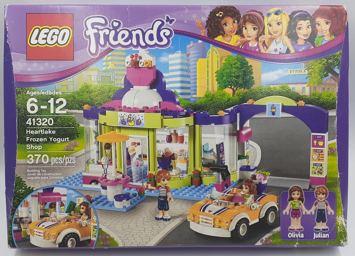 Lego friends online yogurt shop