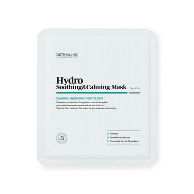 Dermaline Hydro Soothing & Calming Mask 32g x 10pcs #gloau