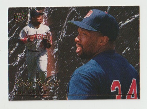 1993 Fleer Ultra Top Glove #17 KIRBY PUCKETTT Minnesota Twins Baseball Card