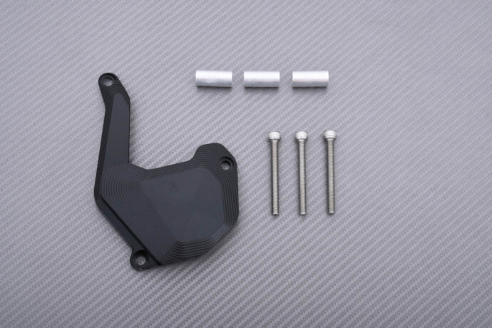 Protection de pompe à eau MT07 en aluminium CNC anodisé noir pour moto Yamaha 2018-2020