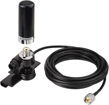 Bingfu Vehicle Ham Radio Mobile Radio Antenna VHF UHF 136-174Mhz 400-470Mhz Car 