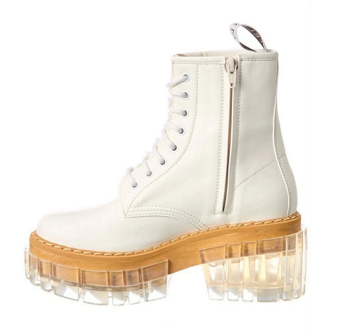 Transparent hot sale combat boots