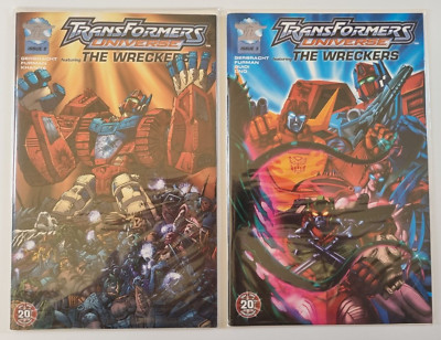Transformers Universe The Wreckers Issue 2 & 3 Fan Club 3H Enterprises 2004 RARE