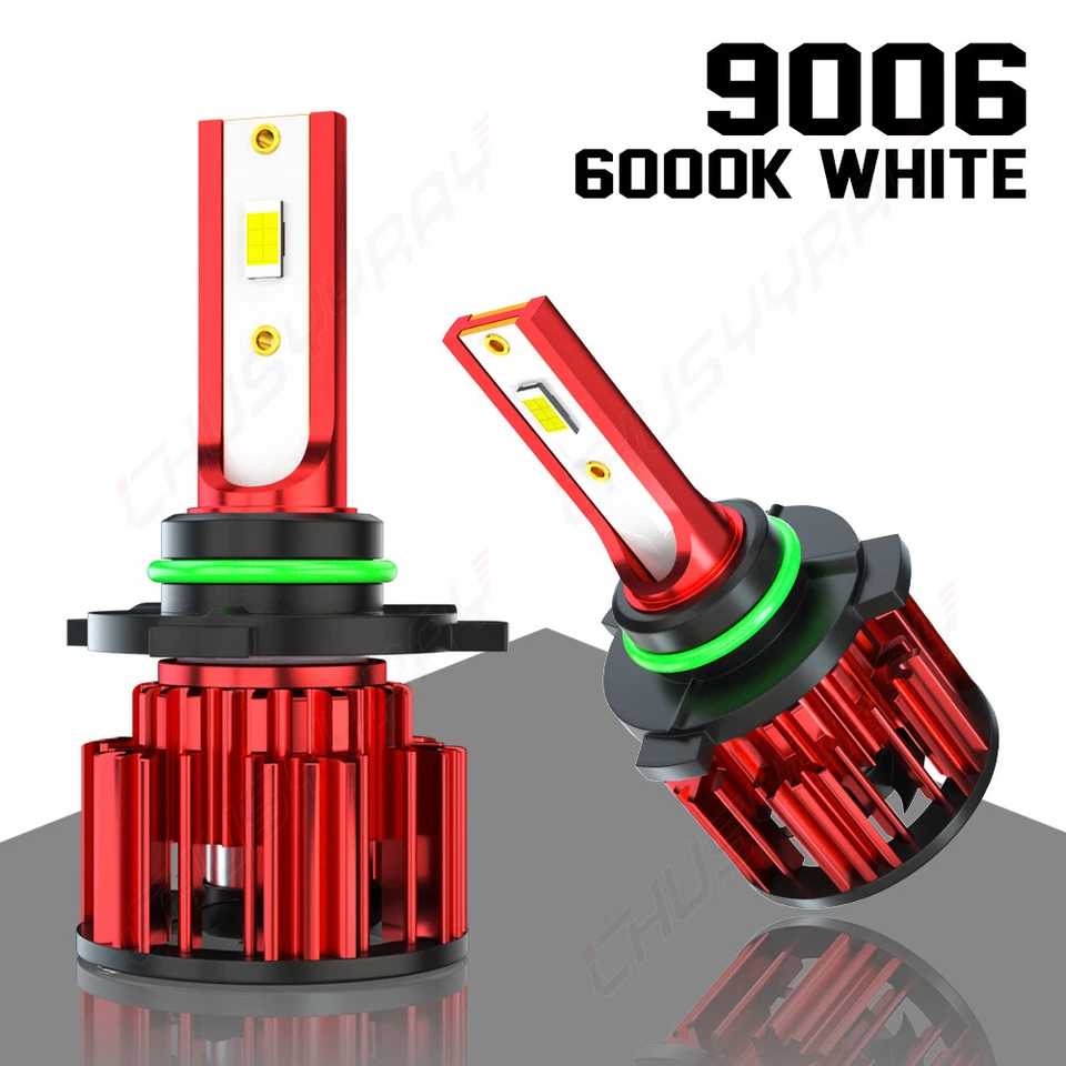 Kit de bombillas antiniebla altas/bajas para Chrysler 300M 1999-2003 2004 6500K LED Foto 3 de 4