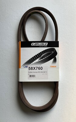 Timken Carlisle Aramax BK73 Xtra Duty V Belt 58X760 USA Made