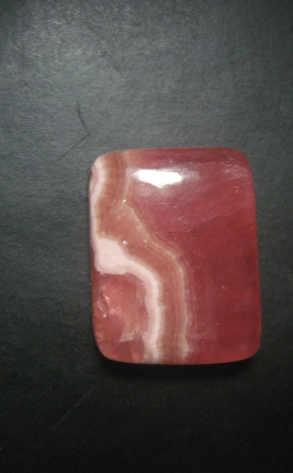 Piedra preciosa suelta cabujón rodocrosita natural forma baguette 25,15 quilates J 649 Foto 3 de 4