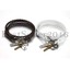 Hers & His King Queen Braided Leather Cuff Bracelets – Handmade Couple Wristbands 6 thumbnail image