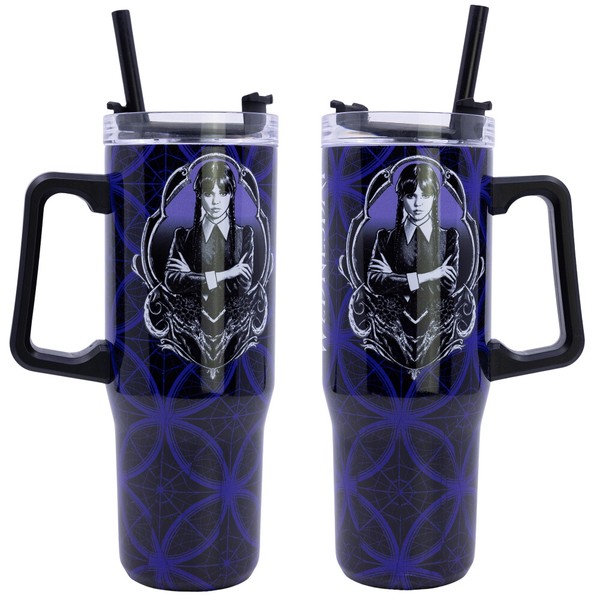 Wednesday Edelstahl Xl Iso Kaffeebecher Thermobecher To-Go 940 Ml-image