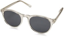 A.J. Morgan Grad School Round Sunglasses Crystal Brown