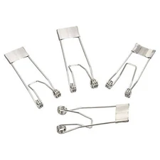 20pcs 51x20mm Downlight Spring Clip Ceiling Lamp Recessed Lighting Fix Clamps