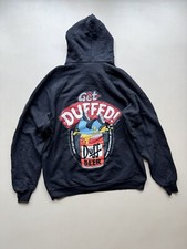 The Simpsons 1999 Homer Get Duffed Beer Vintage Hoodie