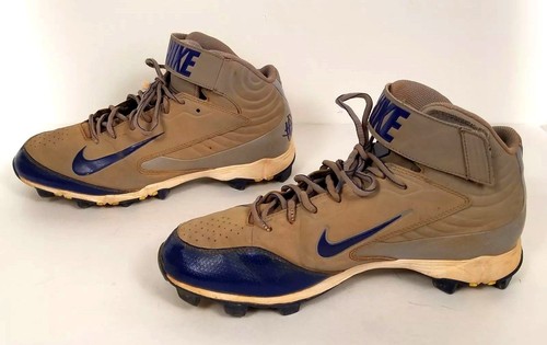 NIKE HUARACHE KEYSTONE 3/4 Men CLEATS Sz 9 - Picture 2 of 9