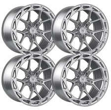 Set-4 Rohana Rfx19 19x9.5 5x4.55x114.3 Machine Silver 40mm Wheels Rims 19 Set-4 Rohana Rfx19 19x9.5 5x4.55x114.3 Machine Silver 40mm Wheels Rims 19