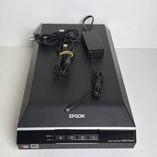 Epson Perfection V600 Flatbed Photo Color Document Scanner - Black
