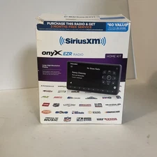 SiriusXM Onyx EZR Radio Home Kit Satellite Receiver Large Display NEW Open Box