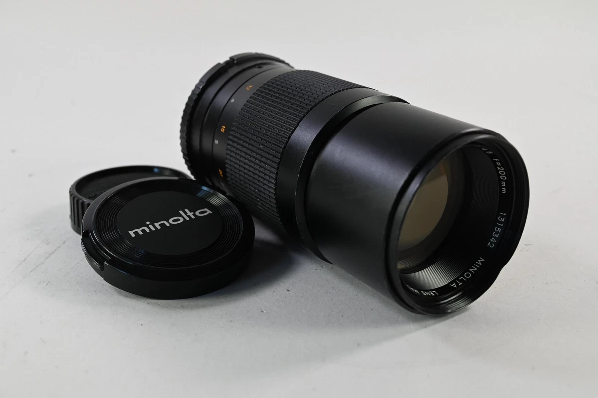 Minolta f/4.5 200mm Focal Camera Lenses for sale | eBay