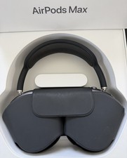 Apple AirPods Max A2096 Wireless Noise Cancelling Headphones Gray Blue Pads