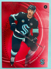 2025-26 SP Gamed Used Hockey Red #74 Chandler Stephenson - Seattle Kraken