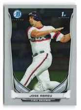 2014 Bowman Jose Abreu Chrome Prospects #BCP17 Chicago White Sox