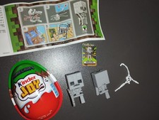 Kinder Joy Minecraft Sammelfigur   Skeleton V...