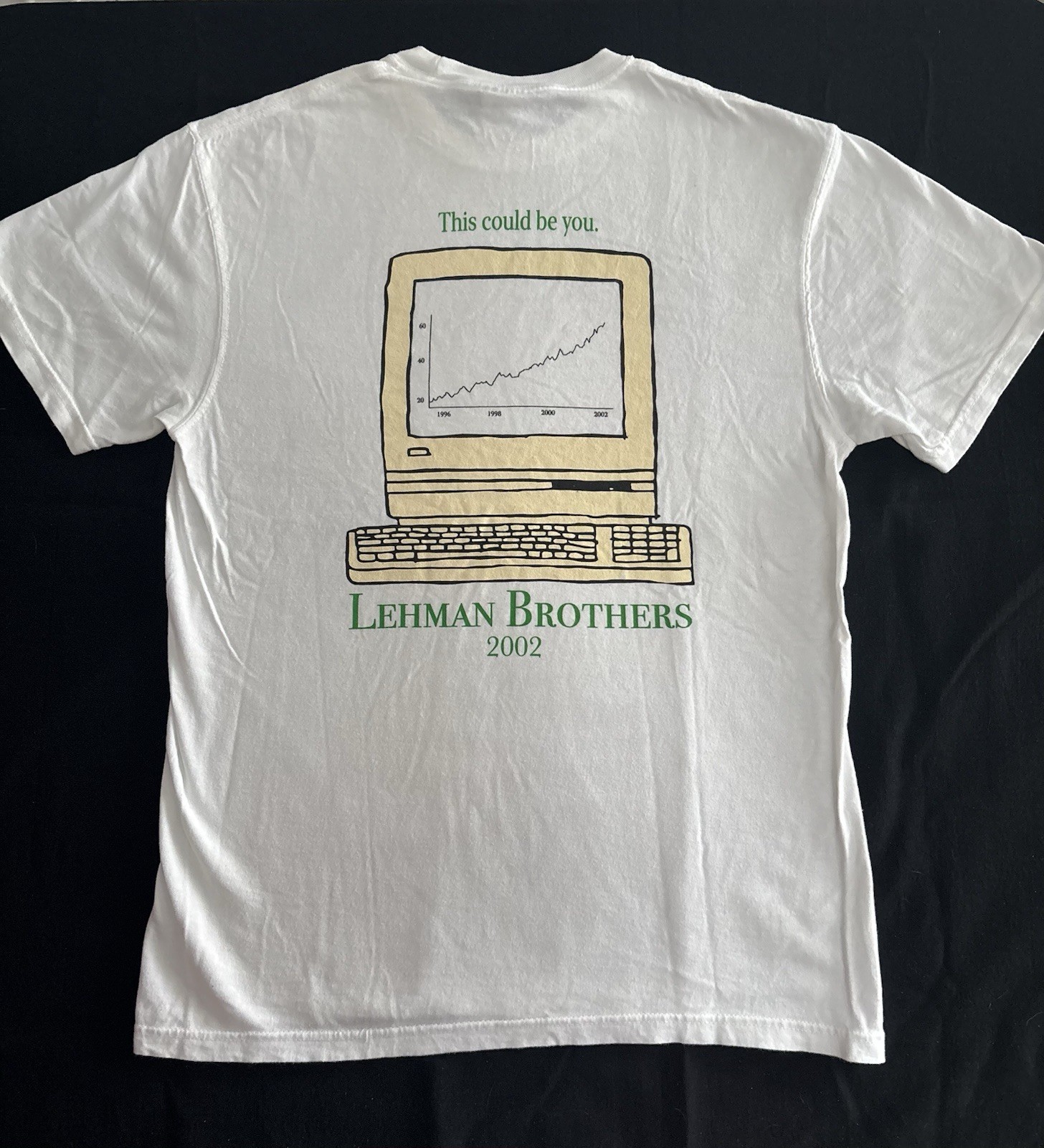 Vintage 2002 Lehman Brothers Stockholders Convention T-Shirt “This Could Be You” image 6