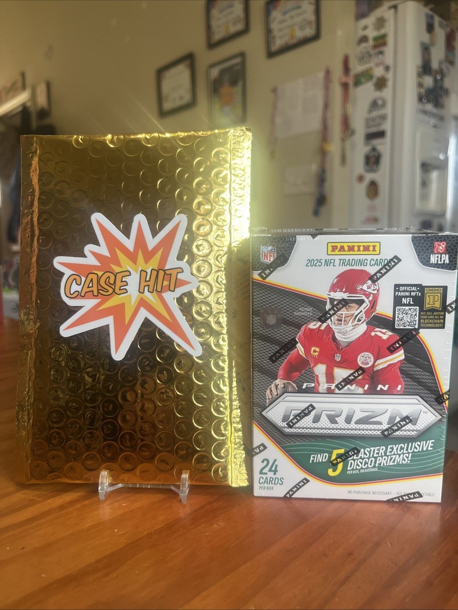 激レア☆セット☆プラチナcolorway☆ビーズをこぼすハンカマンカとトムサム 2025 Panini Prizm Football BLASTER BOX & 1 GOLD CASE HIT