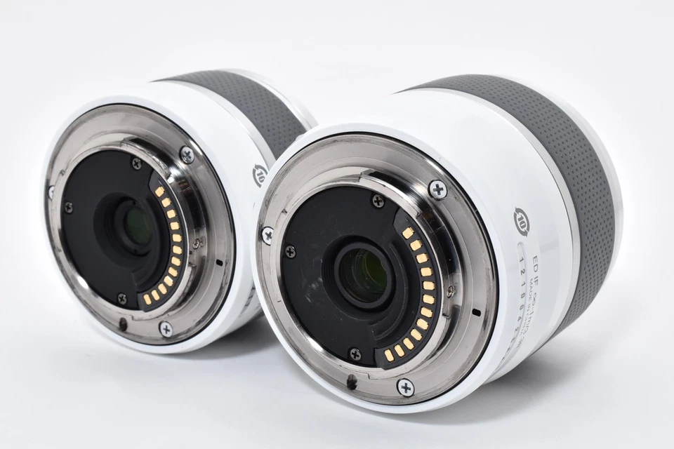 Nikon 1 J1 10.1MP Digitalkamera Weiß Körper Zwei Linse Set Exzellent Aus Japan - Bild 4 von 4